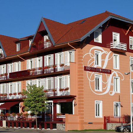 Logis Hotel Des Bains Gérardmer Exteriör bild