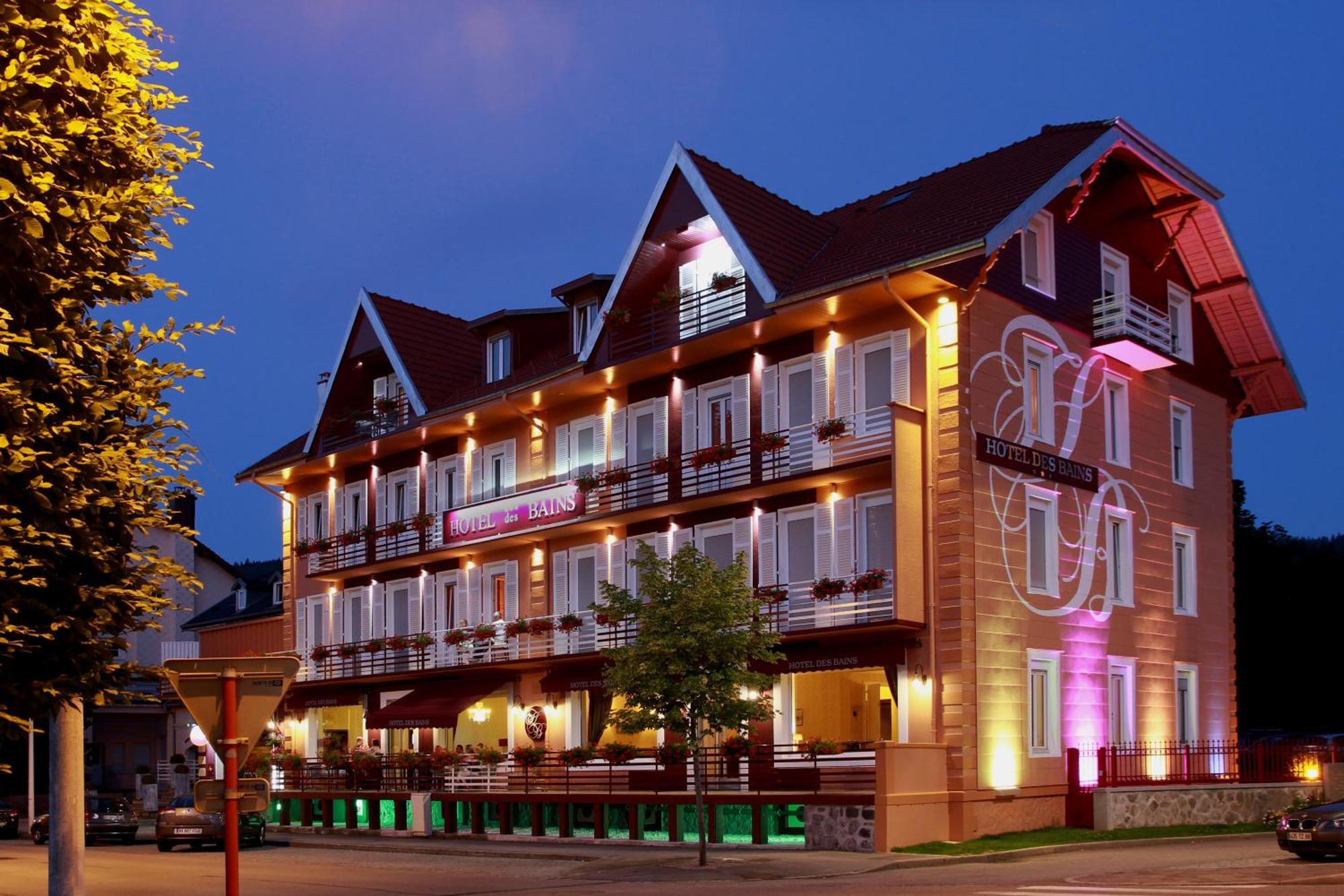 Logis Hotel Des Bains Gérardmer Exteriör bild