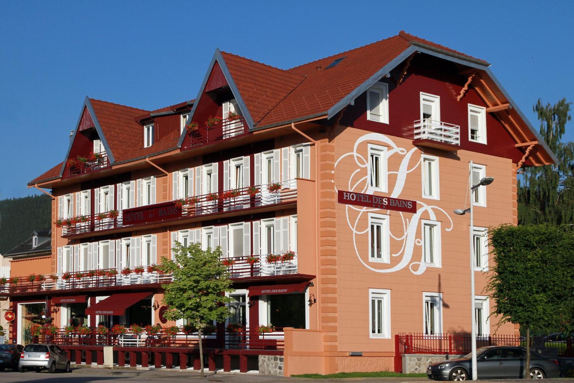 Logis Hotel Des Bains Gérardmer Exteriör bild
