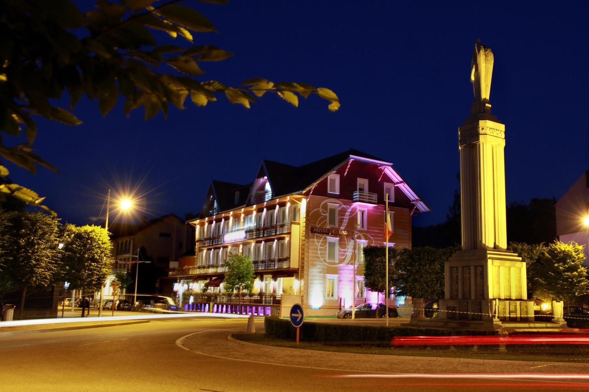 Logis Hotel Des Bains Gérardmer Exteriör bild