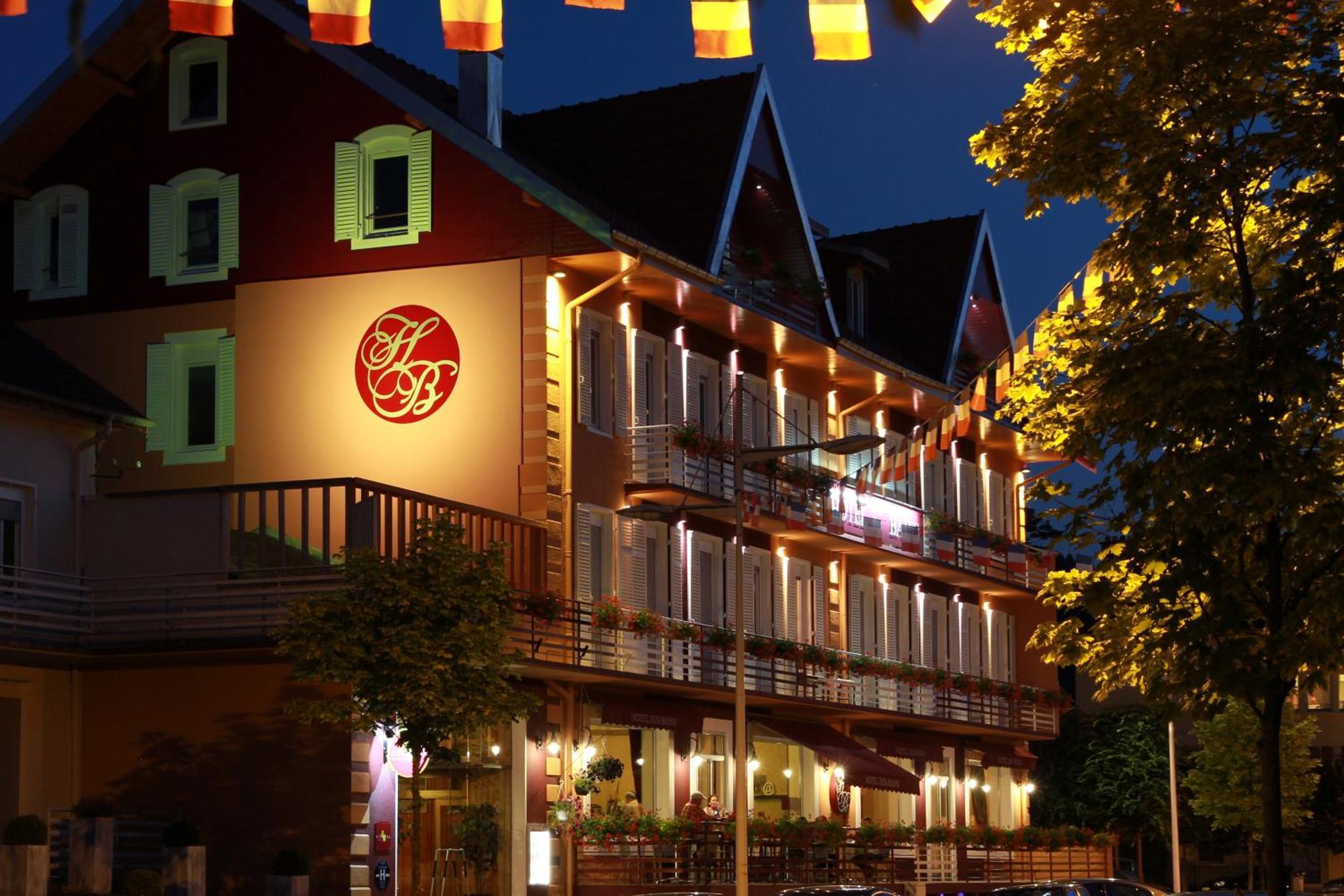 Logis Hotel Des Bains Gérardmer Exteriör bild